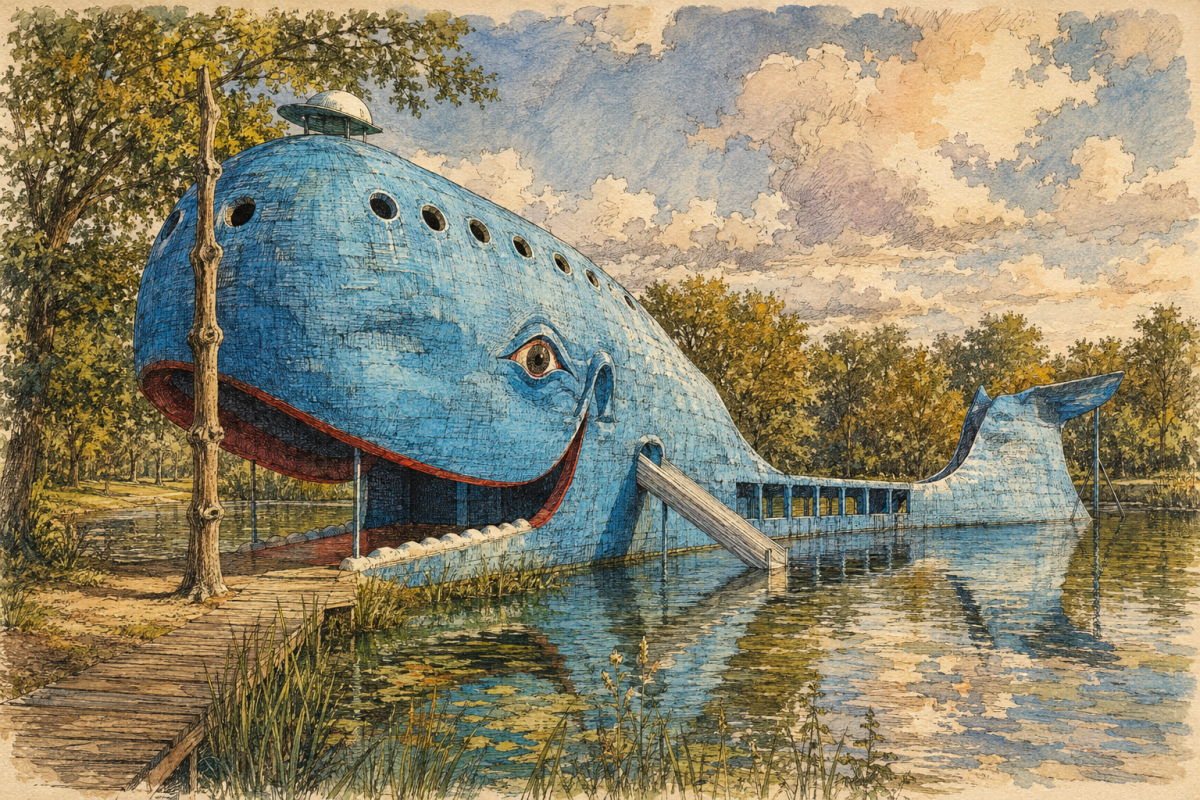The History of the Blue Whale Attraction in Catoosa, Oklahoma