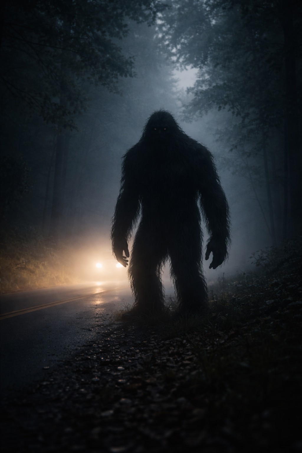 Shadowy Cryptid of the Illinois River: Modern Legends, Dark Roads, and the Haunting Near Tahlequah 