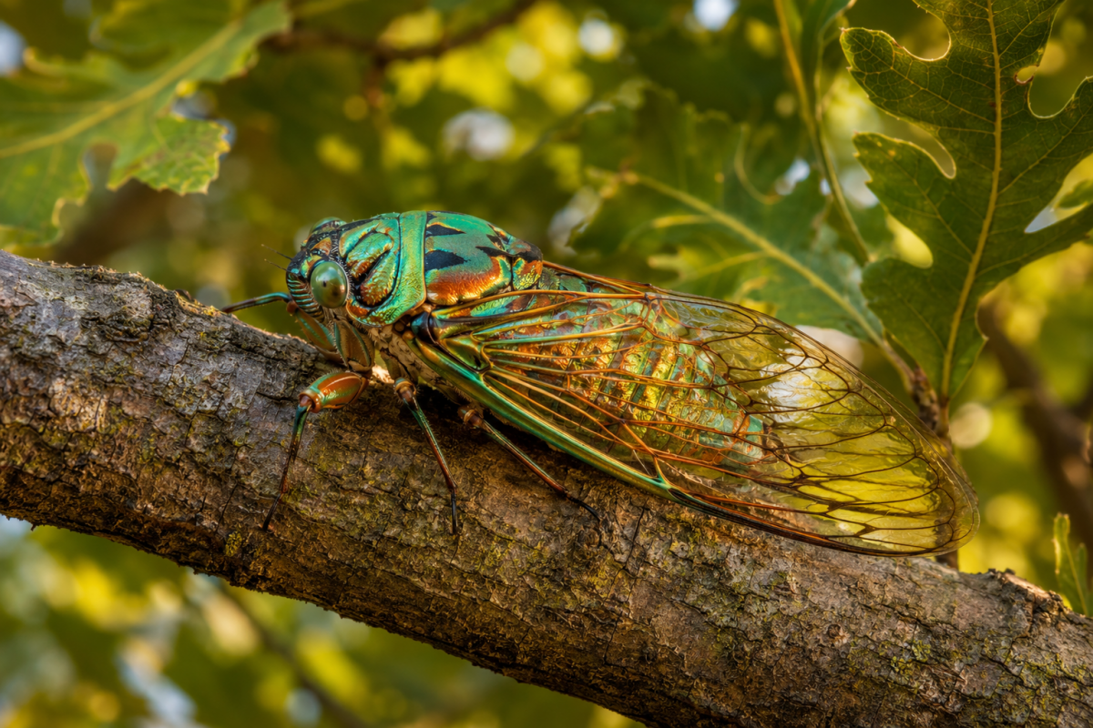 The Sound of Cicadas as a Summer Clock 
